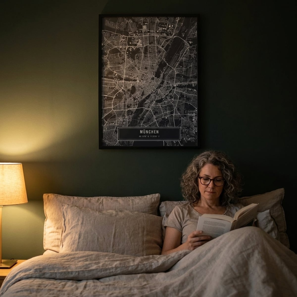 Gerahmtes Poster